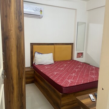 Bedroom in 1 BHK Apartment at Manglam Aadhar, Keshupura – for Rent