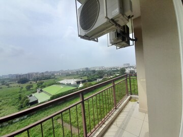 Balcony in 1 BHK Apartment at Barnala Green Lotus Avenue, Ambala Highway – for Rent