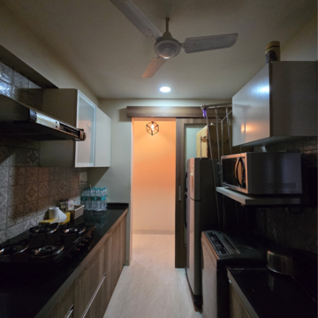 Kitchen in 2 BHK Apartment at Supreme 19, Lokhandwala Complex – for Rent