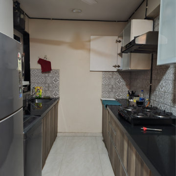 Kitchen in 2 BHK Apartment at Supreme 19, Lokhandwala Complex – for Rent