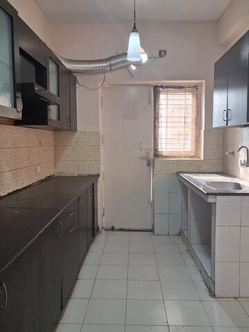 Kitchen in 2 BHK Builder Floor at Unitech South City II, Sector 50 – for Rent