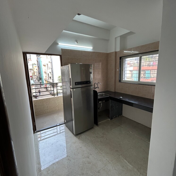 Kitchen, goodwill-vrindavan 1 Bedroom 650 Sq.Ft. Apartment In Wadgaon Sheri Pune 9728479