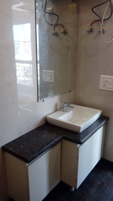 Bathroom in 3 BHK Apartment at Saket – for Rent