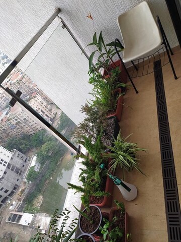 Balcony in 2 BHK Apartment at Duville Riverdale Heights, Kharadi – for Rent