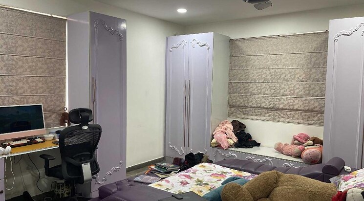 Bedroom, lansum-etania 4 Bedroom 4085 Sq.Ft. Apartment In Gachibowli Hyderabad 9728626