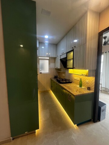 Kitchen in 3 BHK Builder Floor at Signature Global Park 4 and 5, Sohna Sector 36 – for Rent