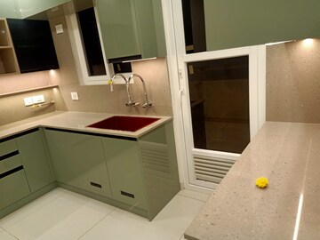 Bathroom in 3 BHK Apartment at Aparna Luxor Park, Kondapur – for Rent