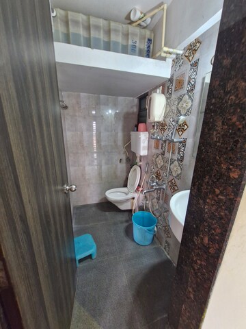 Attached Bathroom in 1 BHK Apartment at Poonam Park View, Virar West – for Rent