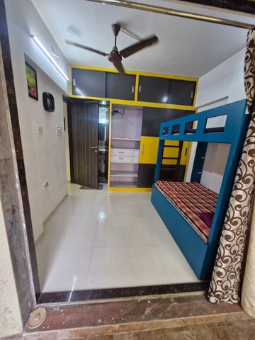 Master Bedroom in 1 BHK Apartment at Poonam Park View, Virar West – for Rent