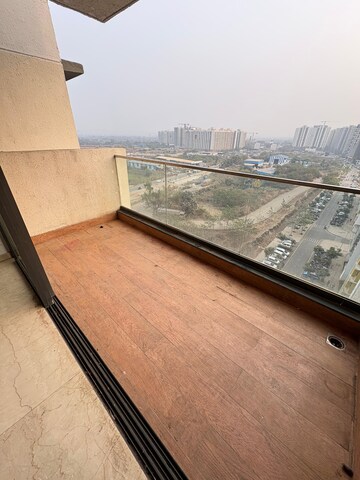 Balcony in 3 BHK Apartment at Lodha Palava Serenity D, Dombivli East – for Rent