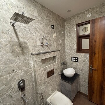 Bathroom in 3 BHK Builder Floor at Vikas Puri – for Sale