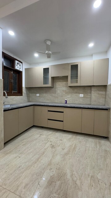 Kitchen in 2 BHK Builder Floor at Chattarpur – for Rent