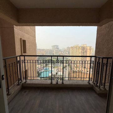 Balcony in 3 BHK Apartment at K Raheja Reserve, Mohammadwadi – for Sale