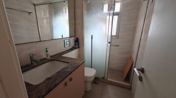 Bathroom in 3 BHK Apartment at DLF Park Place, Sector 54 – for Rent