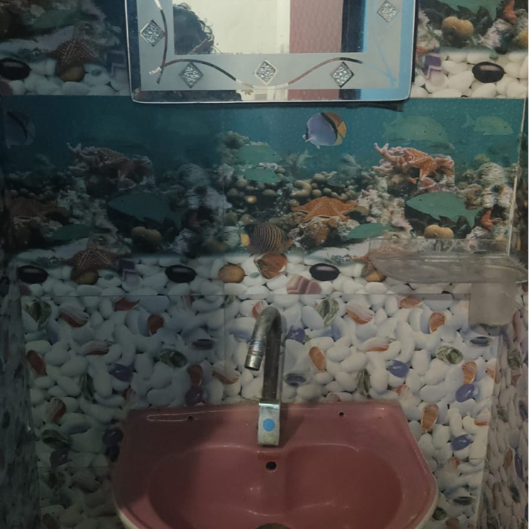 Bathroom, dwarka mor 1 Bedroom 40 Sq.Yd. Builder Floor In Dwarka Mor Delhi 9728971