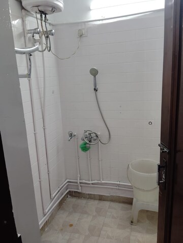 Bathroom in 2.5 BHK Builder Floor at Greater Kailash I – for Rent