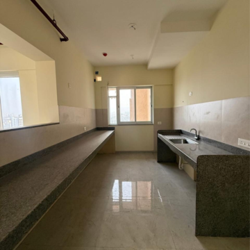 Kitchen in 3 BHK Apartment at K Raheja Reserve, Mohammadwadi – for Rent