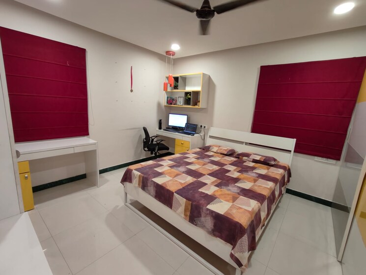 Bedroom, my-home-vihanga 3 Bedroom 1690 Sq.Ft. Apartment In Gachibowli Hyderabad 9729010