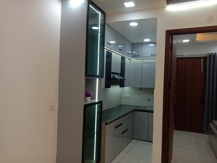 Kitchen, dwarka mor 2 Bedroom 558 Sq.Ft. Builder Floor In Dwarka Mor Delhi 9729060