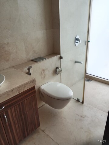 Bathroom in 3 BHK Apartment at Oberoi Exquisite Goregaon, Goregaon East – for Rent