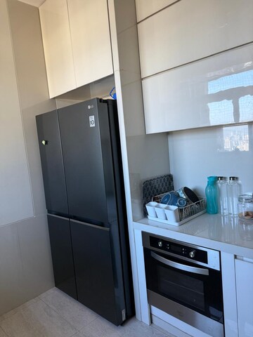 Kitchen in 2 BHK Apartment at Sheth Auris Serenity Tower 2, Malad West – for Rent