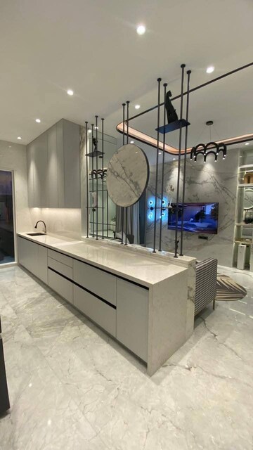 Kitchen in 4 BHK Builder Floor at Greater Kailash – for Sale