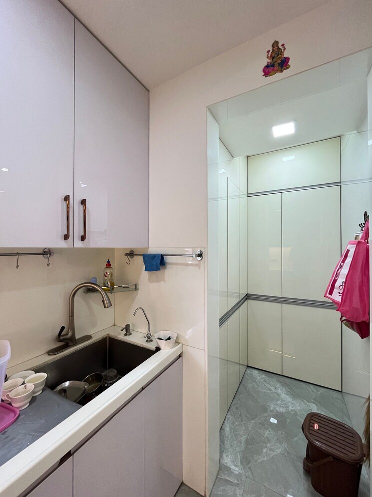 Kitchen, platinum-palm-woods 3 Bedroom 2100 Sq.Ft. Apartment In Seawoods Sector 38 Navi Mumbai 9729228