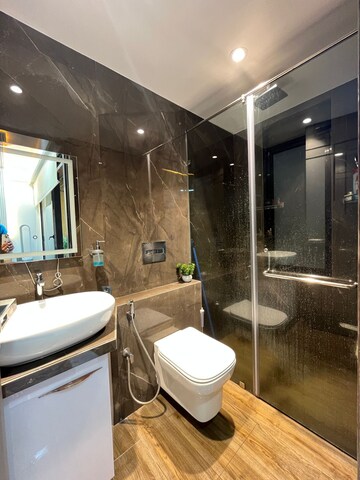 Living Room in 3 BHK Apartment at Platinum Palm Woods, Seawoods Sector 38 – for Sale