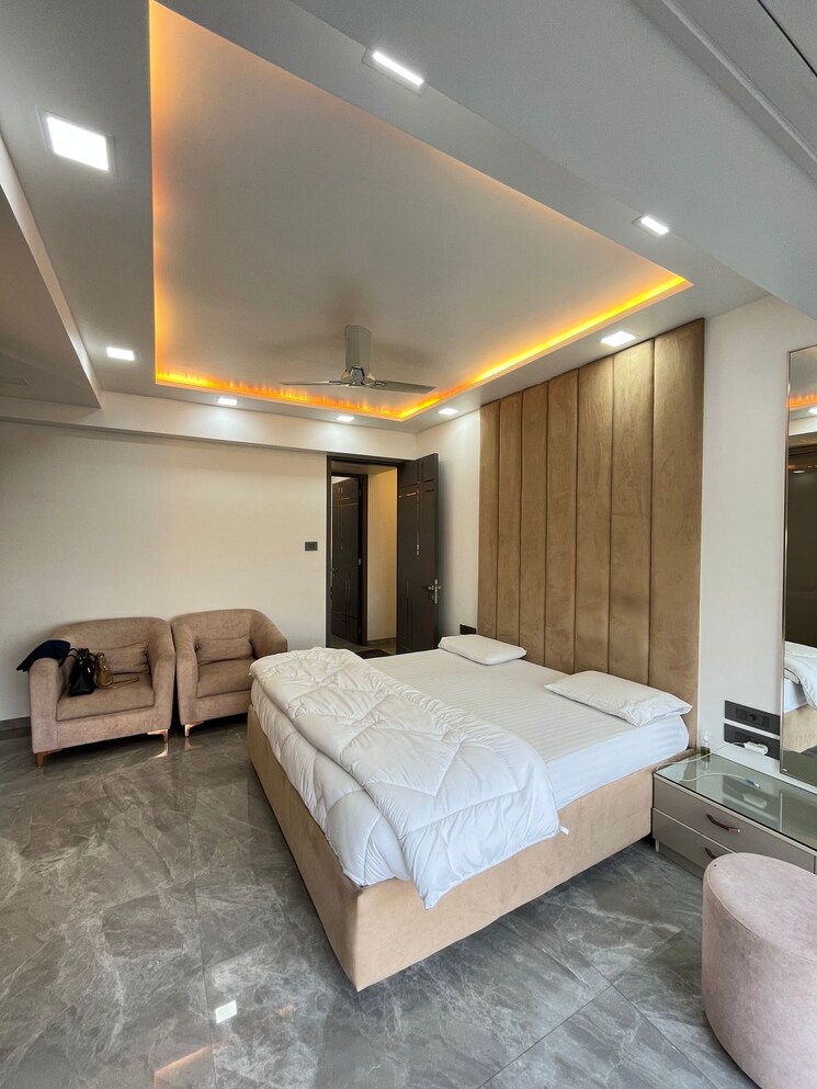 Bedroom, platinum-palm-woods 3 Bedroom 2100 Sq.Ft. Apartment In Seawoods Sector 38 Navi Mumbai 9729228