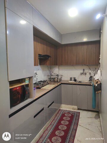 Kitchen in 3 BHK Builder Floor at Mehrauli – for Rent