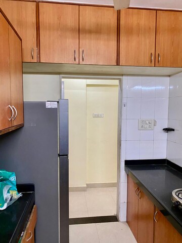 Kitchen in 3 BHK Apartment at Goregaon West View CHS, Goregaon West – for Rent