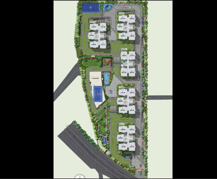 Master Plan, jayabheri-the-nirvana 3 Bedroom 2225 Sq.Ft. Apartment In Gopanpally Hyderabad 9729452