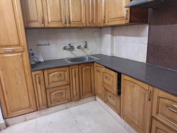 Kitchen in 3 BHK Builder Floor at Sarvapriya Vihar – for Rent