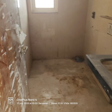 Bathroom in 3 BHK Apartment at Omaxe Waterscapes, Gomti Nagar – for Rent