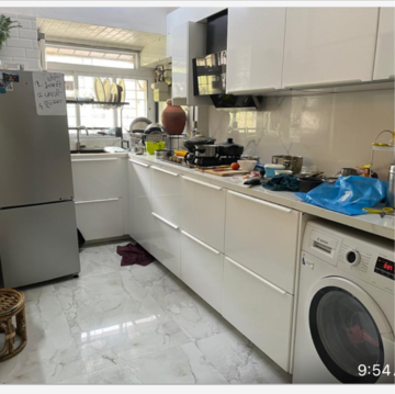 Kitchen in 3 BHK Apartment at Keshav Kunj III, Sanpada Sector 1 – for Sale