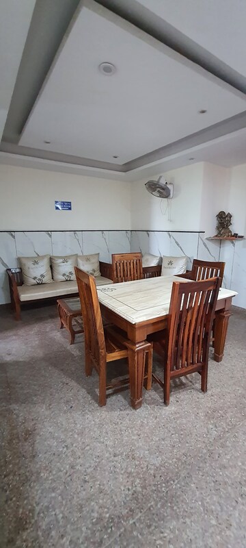 Staircase in 4 BHK Apartment at JKG Palm Resort, Raj Nagar Extension – for Sale