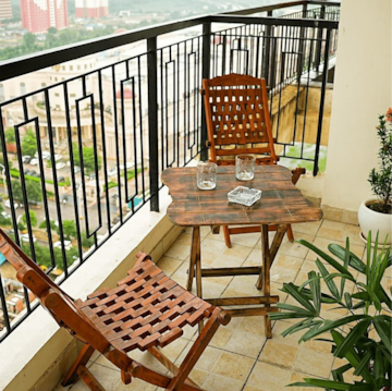 Balcony in  Pg at Gomti Nagar – for Rent