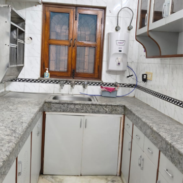 Kitchen in 4 BHK Builder Floor at Vasant Vihar – for Rent
