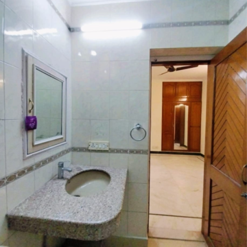 Bathroom in 4 BHK Builder Floor at Vasant Vihar – for Rent