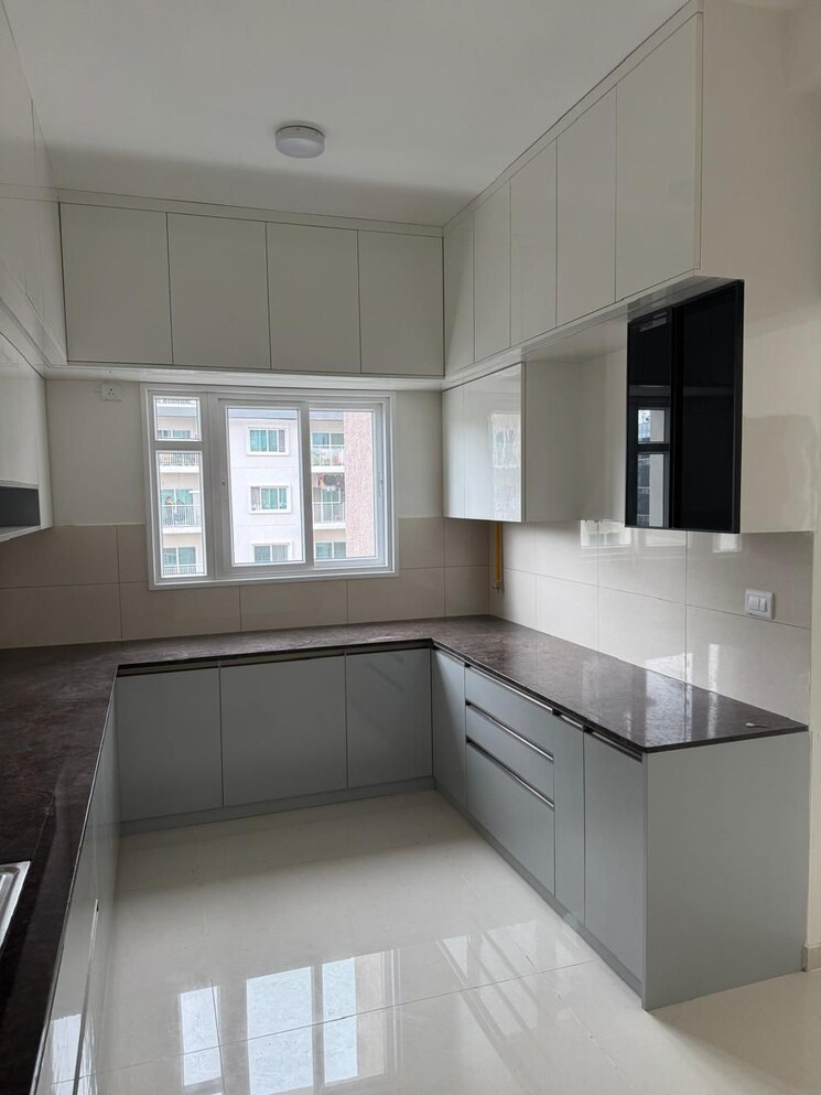 Kitchen, l-t-raintree-boulevard 4 Bedroom 2500 Sq.Ft. Apartment In Hebbal Bangalore 9729629