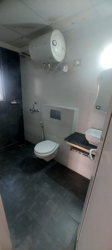 Bathroom in 2 BHK Apartment at Windlass River Valley, Harrawala – for Rent