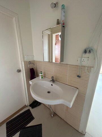 Bathroom in 2 BHK Apartment at Soba Puram Apartments, Warje – for Rent