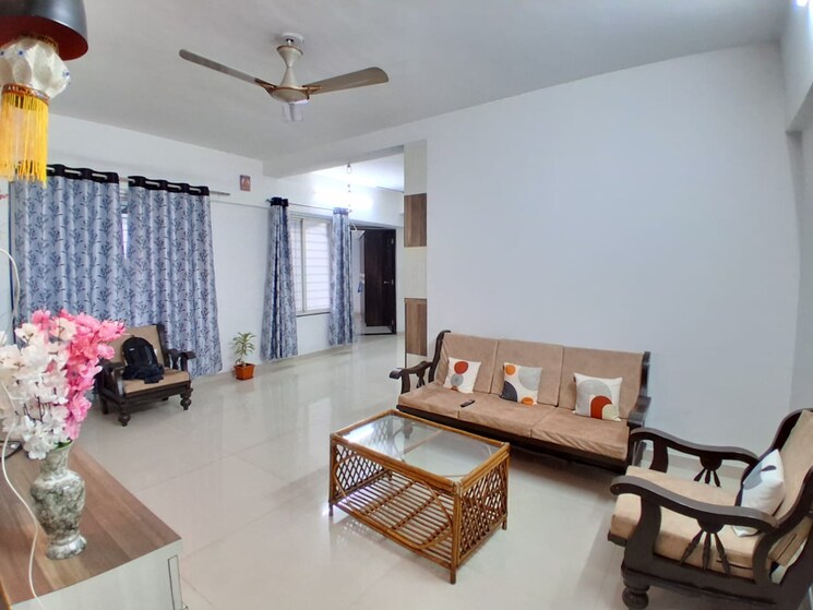Living Room, akshay-floria 2 Bedroom 1133 Sq.Ft. Apartment In Anand Nagar Pune 9729729