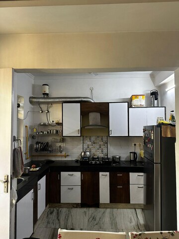 Kitchen in 4 BHK Builder Floor at Green Fields Colony – for Rent