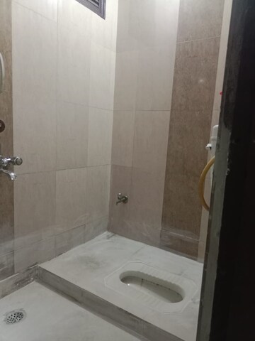 Bathroom in 1 BHK Builder Floor at Saket – for Rent