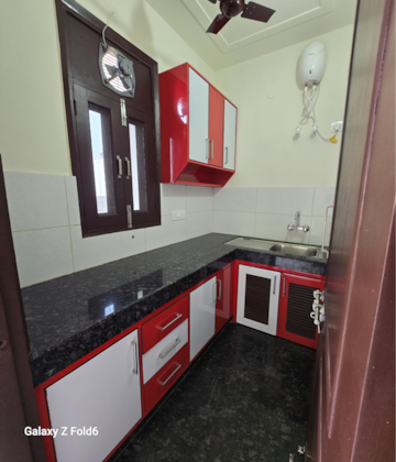 Kitchen in 1 BHK Builder Floor at Chattarpur – for Rent