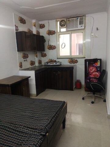 Master Bedroom in 1 BHK Independent House at Sector 12 – for Rent