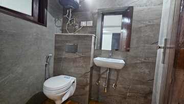 Bathroom in 2 BHK Apartment at Saket – for Rent