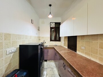 Kitchen in 1 BHK Builder Floor at Saket – for Rent