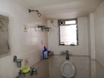 Bathroom in 3 BHK Apartment at Landmark Tower, Dadar East – for Sale